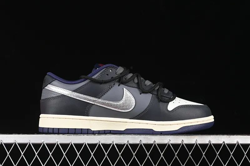 All Categories Nk SB Dunk Series Nk SB Dunk Low Low-top sneakers Nk Dunk Low Retro block Street retro Dark splash ink Leather cross SB low-top casual sneakers FV8106-181